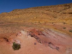 Coloured sands, big Makhtesh