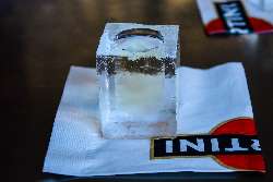 No glass - only ice